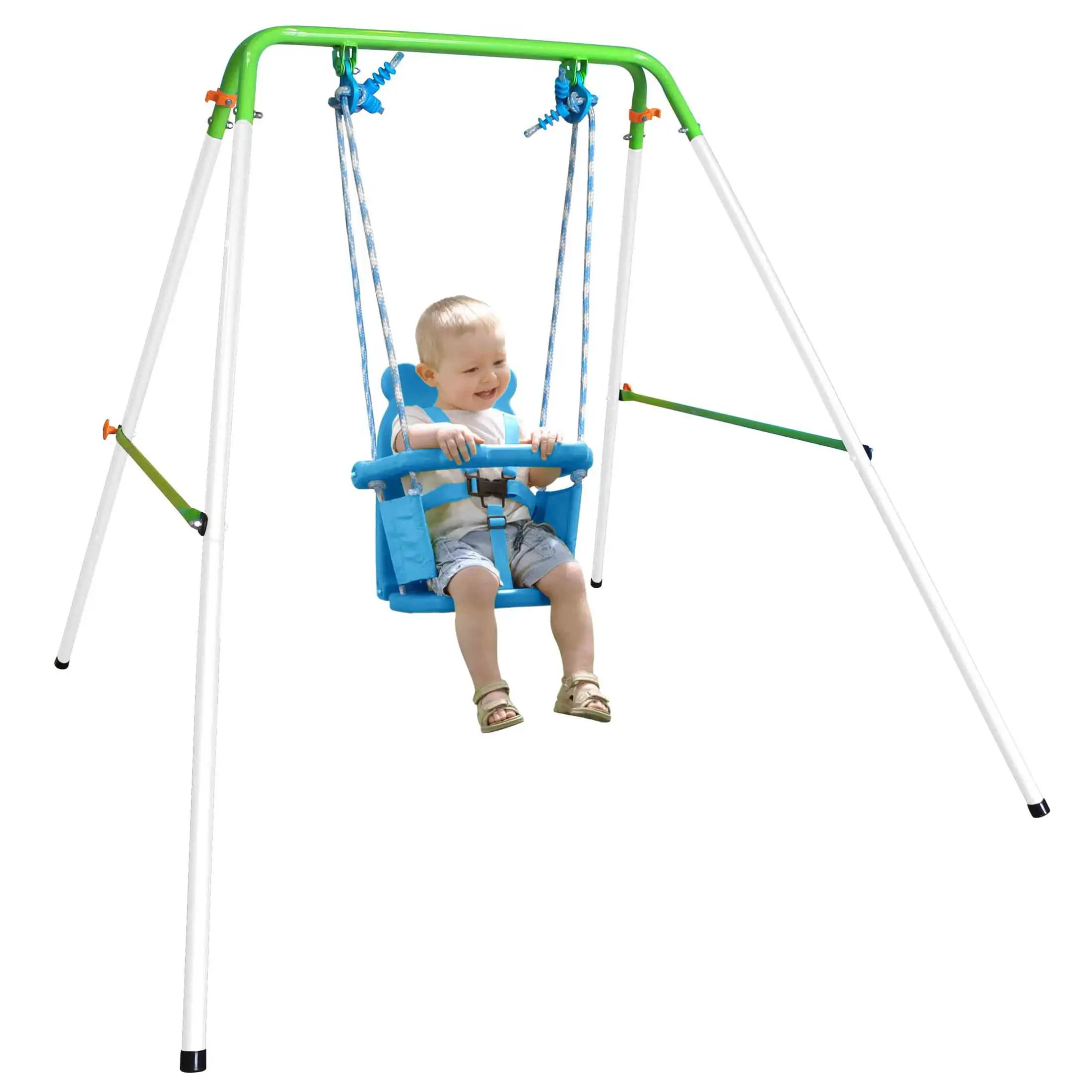 

Free Shipping Indoor/Outdoor My First Toddler Swing Foldable