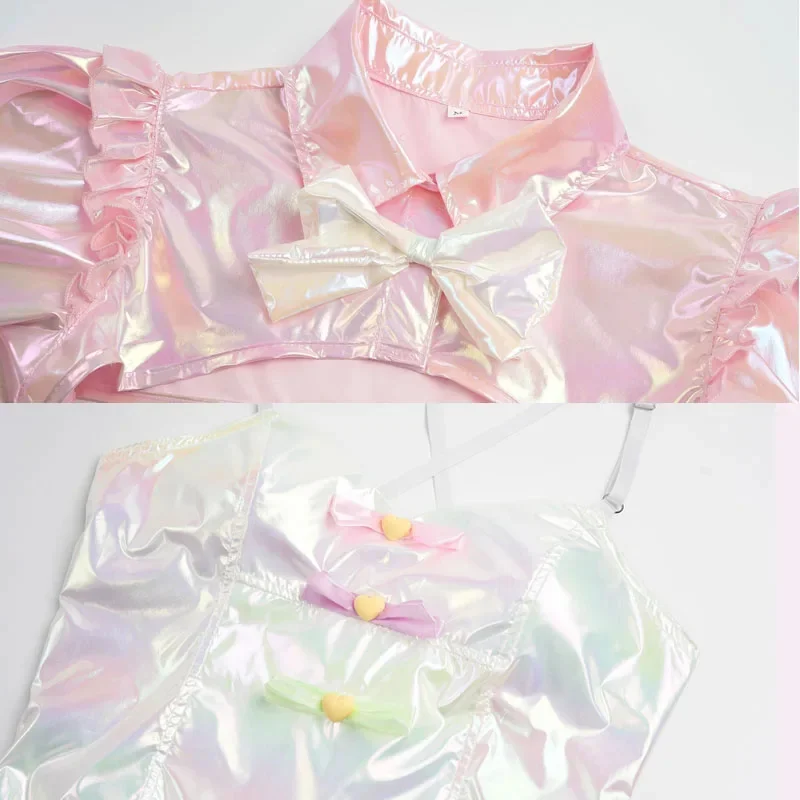 Розовый комбинезон с кроликом для девочек карнавальная одежда на Хэллоуин