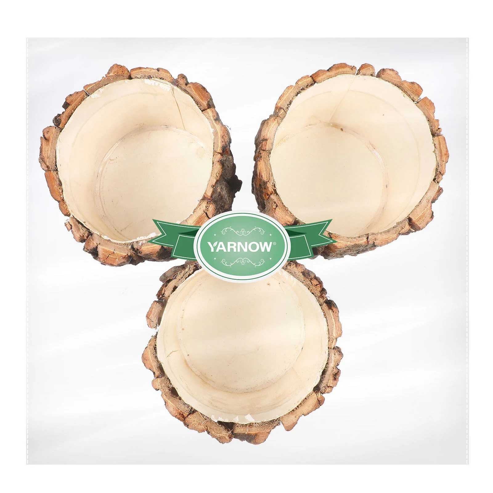 

3 шт., деревянные горшки для цветов