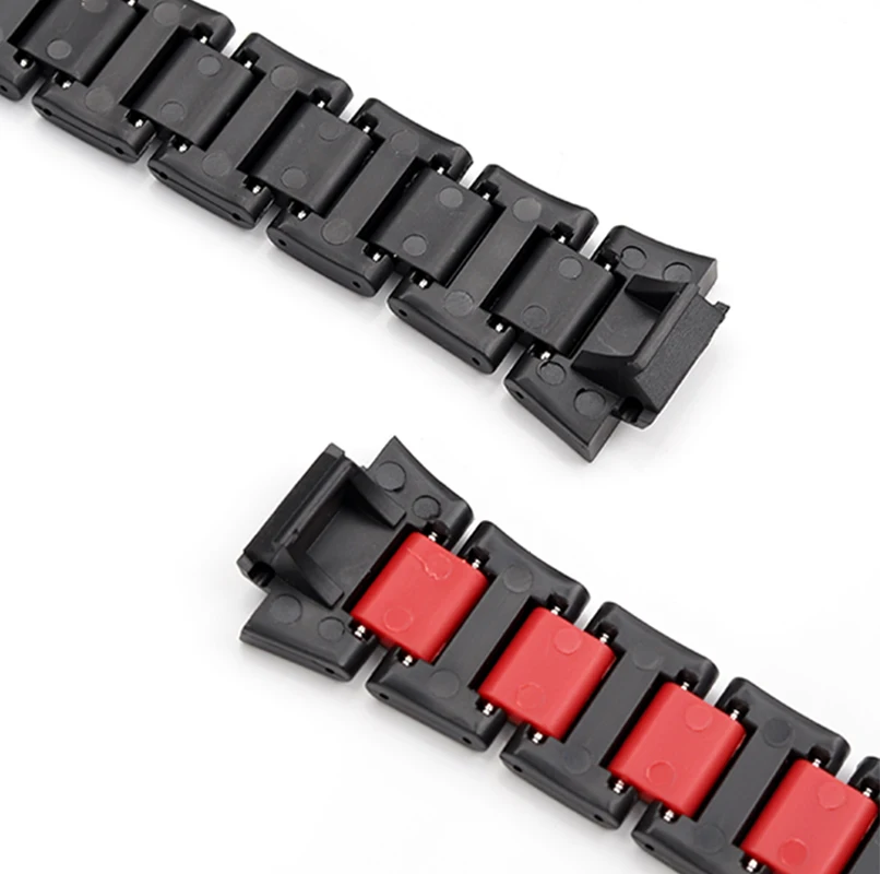Для Casio Композитный пластиковый стальной ремешок для часов GW-B5600/DW-5600/GW-M5610 16 мм