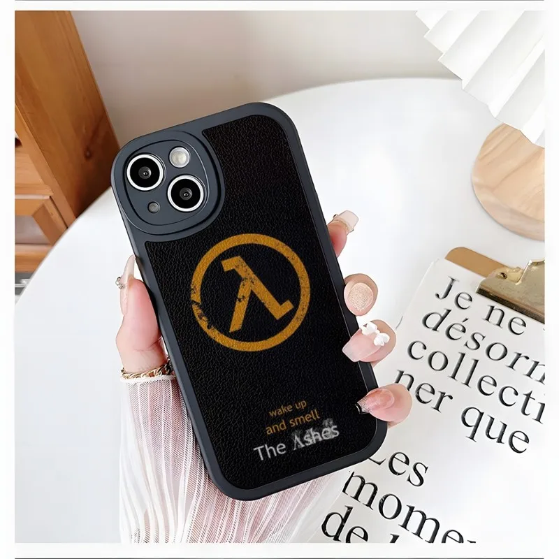 Чехол для телефона Alyx Half Life для IPhone 14, 13, 11, 12 Pro Max Mini, X, XR, XS, 6, 7, 8 Plus, Mini 2022, чехол из шкуры ягненка, силиконовый чехол