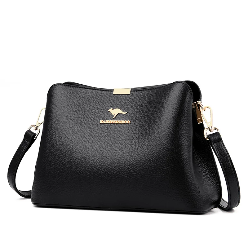 

Модная дизайнерская женская сумка через плечо с надписью, Роскошный дизайнерский Однотонный женский кошелек, высококачественные кожаные женские сумки-мессенджеры