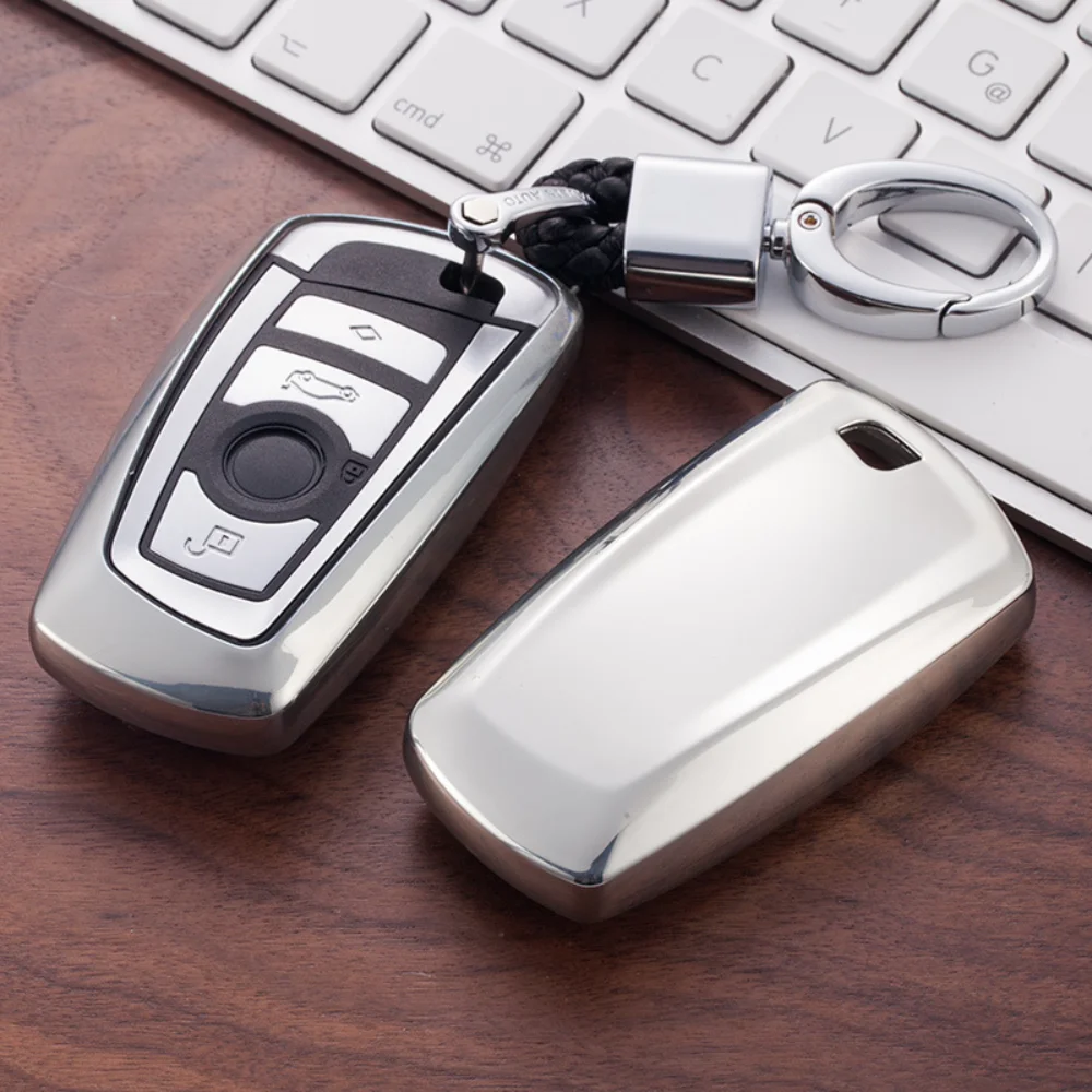

Soft TPU Car Remote Key Fob Cover Case Holder Shell for BMW 520 525 F10 F30 F18 118i 320i 1 3 5 7 Series X3 X4 M3 M5 Keychains