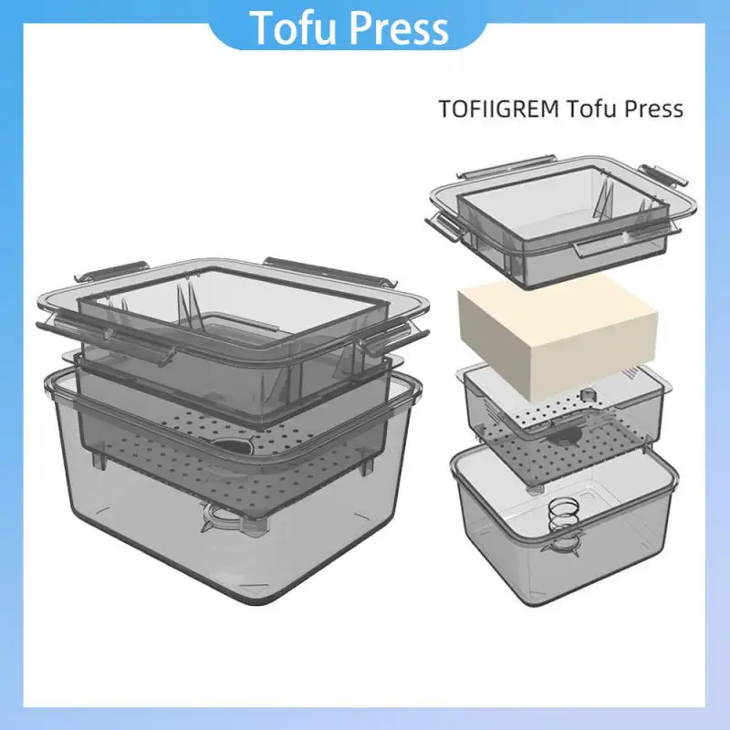 

DIY Tofu Press Mold Homemade Tofu Maker Soybean Curd Presser For Tofu Press Water Filter Mould Kitchen Utensils Cooking Tool New