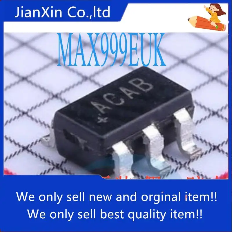

10 шт. оригинальная новинка | MAX999EUK + T MAX999EUK пластырь SOT23-5 Silkscreen ACAB