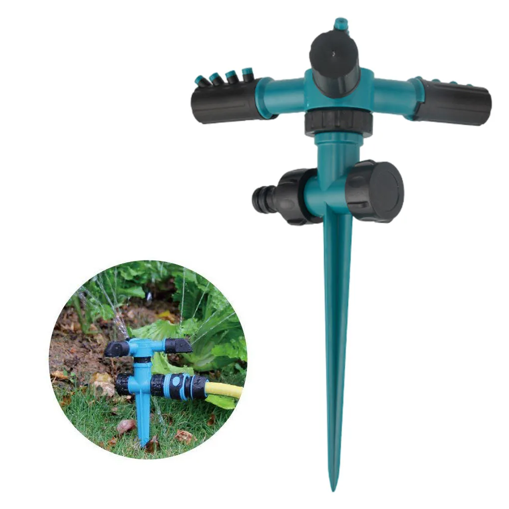 

Garden Water Sprinkler Nozzle 45-90° Spike Lawn Watering Irrigation Summer Toys Outdoor Flower Sprayer