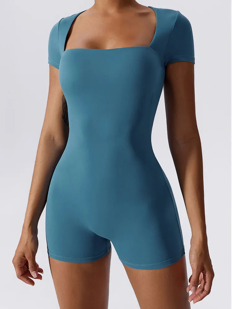 

Комбинезон INLUMINE женский для йоги, облегающий спортивный боди для подтяжки живота и бедер, одежда для тренажерного зала и фитнеса, одежда для воркаута и бега