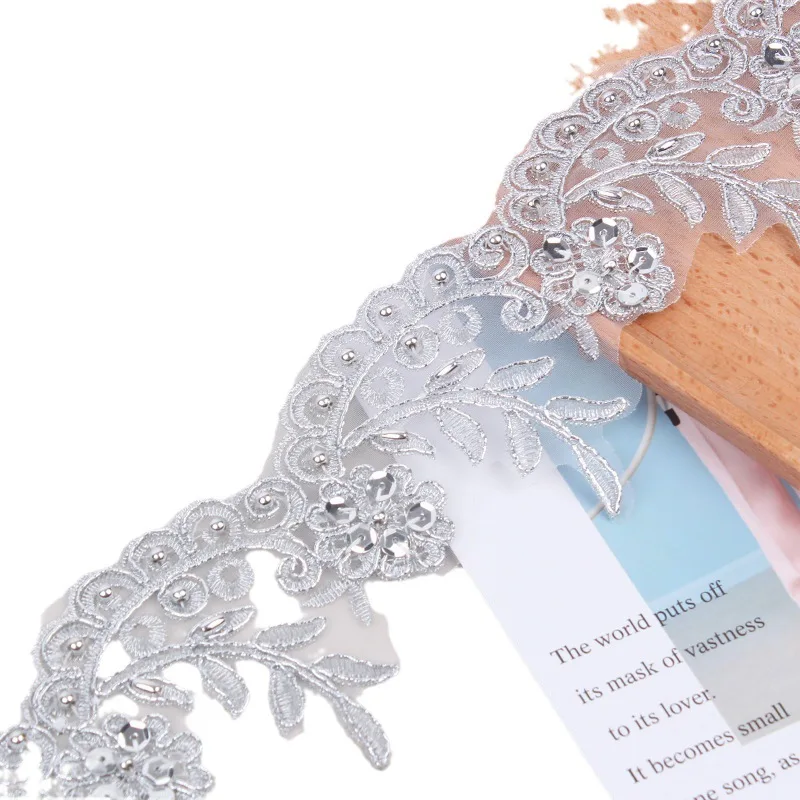 1 ярд 9 см ширина золотая серебряная кординговая ткань венецианская Венецианская