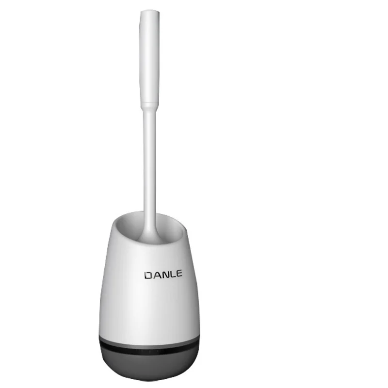 

Self-cleaning Toilet Brush No Dead Corner Gap Toilet Brush Long Handle Silicone Wall-mounted Punch-free Household Cleaning Kit