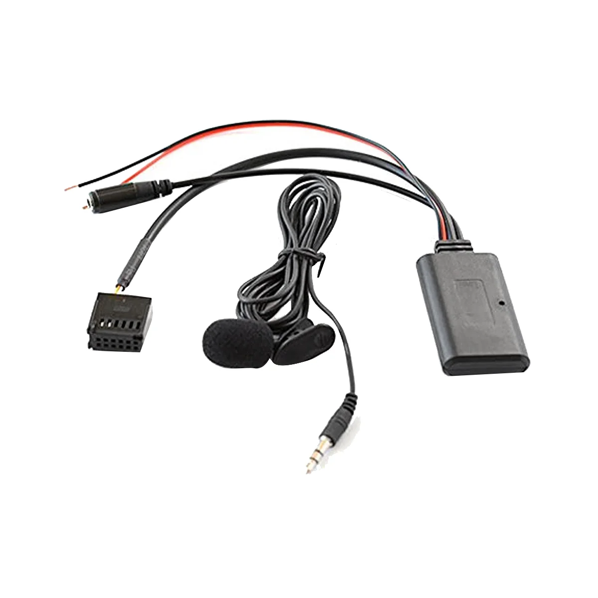 

Car Bluetooth 5.0 Kit Microphone Handsfree 12Pin AUX Adapter for Ford Focus Mondeo CD 6000 6006 5000C MP3 Radio Audio