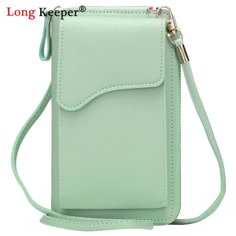 

Clutches Wallet Messenger Bags Handbags for Women Purse Pocket Pu Leather Shoulder Bags Cellphone Mobile Phone Bags New 2022