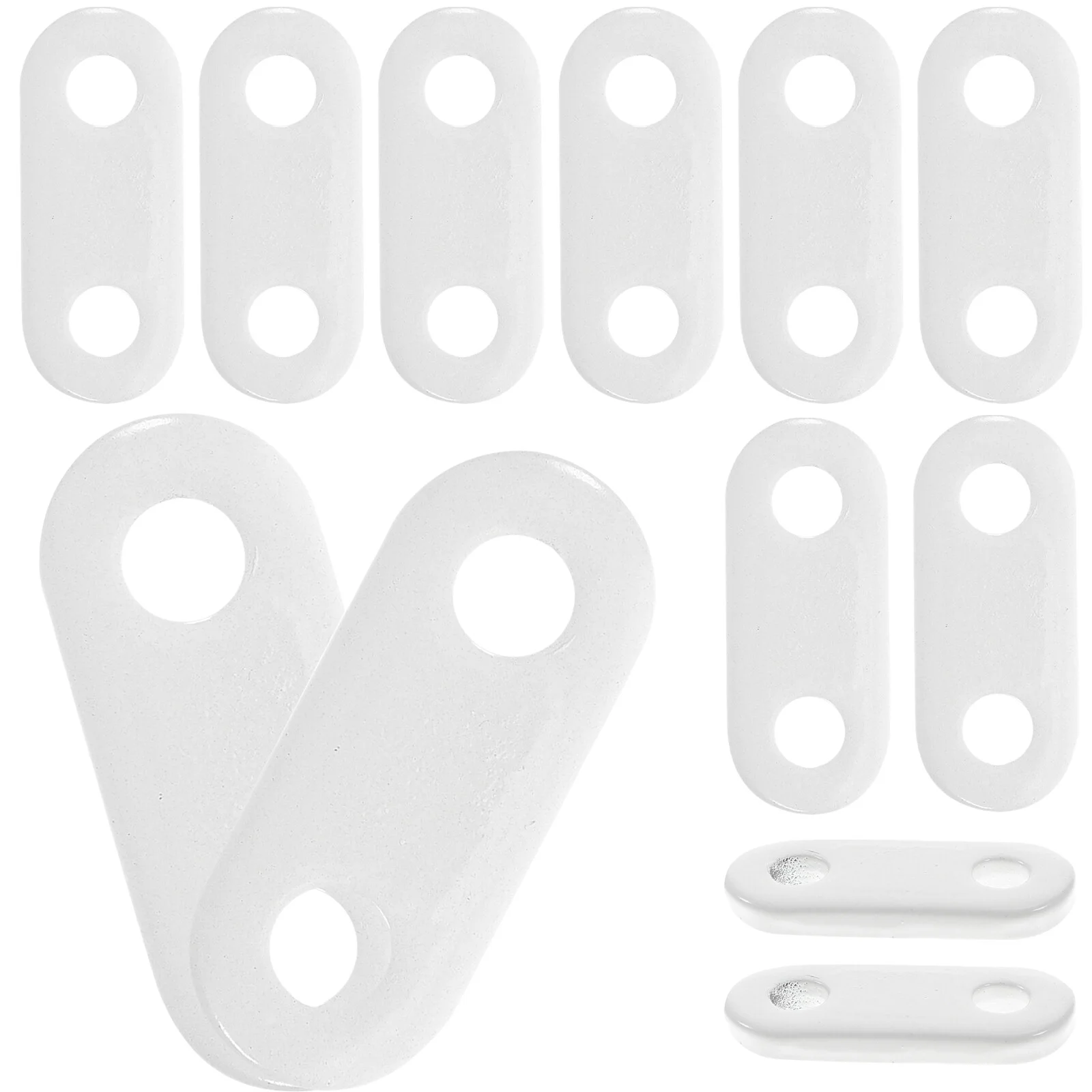 

12 Pcs Pendant Weights Curtains Drapery Iron Track Home Supplies Accessories Window