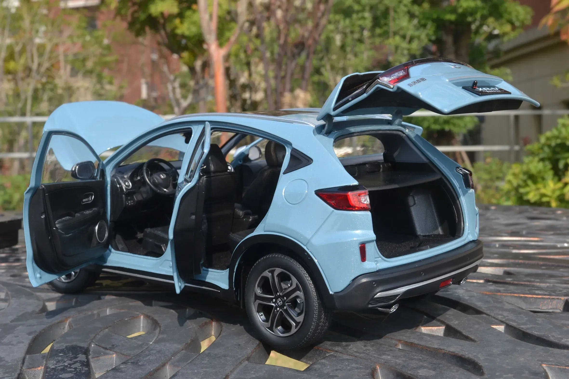 1/18 для Honda XRV XR-V SUV 2019 металлическая литая модель автомобиля детей мальчиков