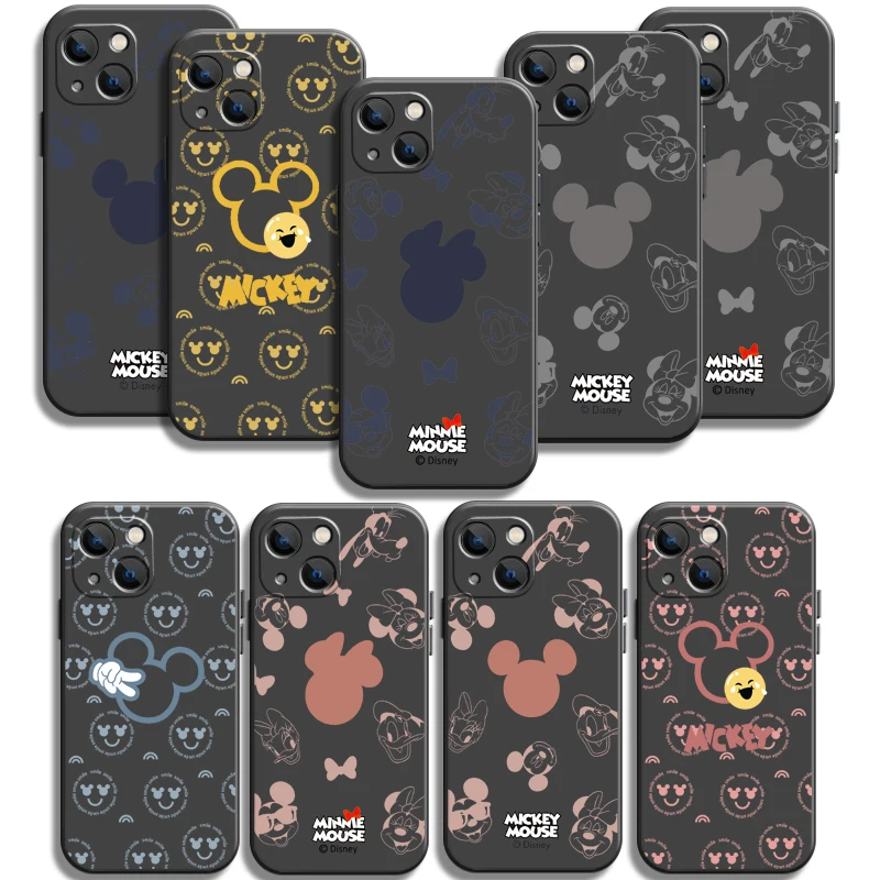 

MIQI Mouse Phone Cases For iPhone 11 12 Pro MAX 6S 7 8 Plus XS MAX 12 13 Mini X XR SE 2020 Soft TPU Carcasa Back Cover