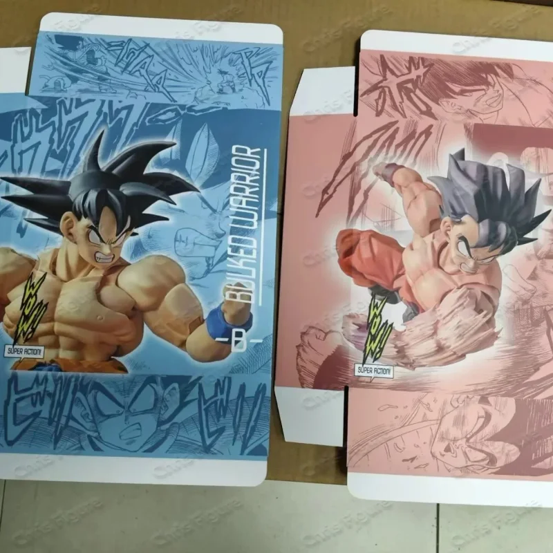 Фото Новинка! Горячая распродажа! Супер-фигурка для коллекционирования Dragon Ball Kaiouken Son Goku в масштабе 1/12, модель аниме-персонажа, игрушка, подарок для ребенка. №5