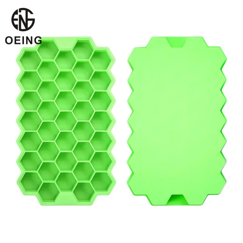 

Бытовая сотовая форма для льда, Гибкая силиконовая форма для льда, легкая форма для виски, водки, льда, лоток для льда