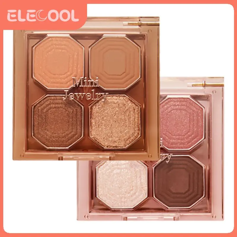 

Натуральные розовые тени для век Dikalu, нежные тени для век, мерцающие блестящие пигменты, осветляющие сияющие глаза, косметика