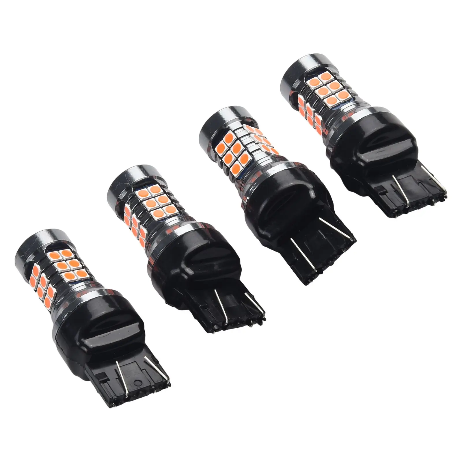 

Parking Light Brake Light Aluminum Alloy Shell Blinking Brake Stop Bulbs Flash 6500K Vehicle Accessories 2400LM
