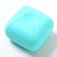 

Дорожная мыльница синяя