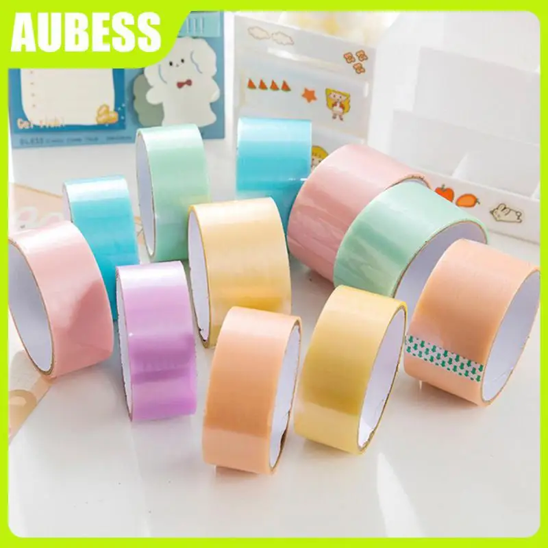 

Washi Tape Silk Sticker Pearlescent Fashion Water Ball Tape Colorful Student Decorative Adhesive Candy Colors Adhesive Tape