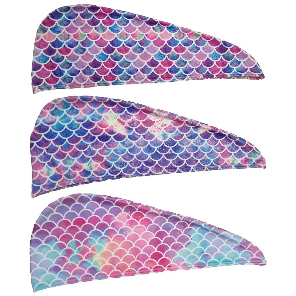 

Hair Towel Breathable Good Elasticity Microfiber Ultra Absorbent Hair Drying Cap Bathroom Accessories