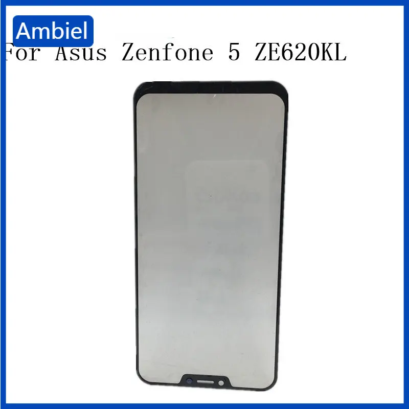Передний сенсорный ЖК-экран 6,2 дюйма, стеклянный Внешний объектив для Asus Zenfone 5 ZE620KL Zenfone 5z ZS620KL X00QD