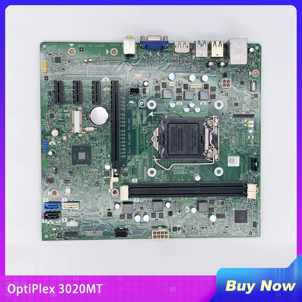 For Dell OptiPlex 3020MT Desktop Motherboard MIH81R 040DDP VHWTR VJ4YX Fully Tested