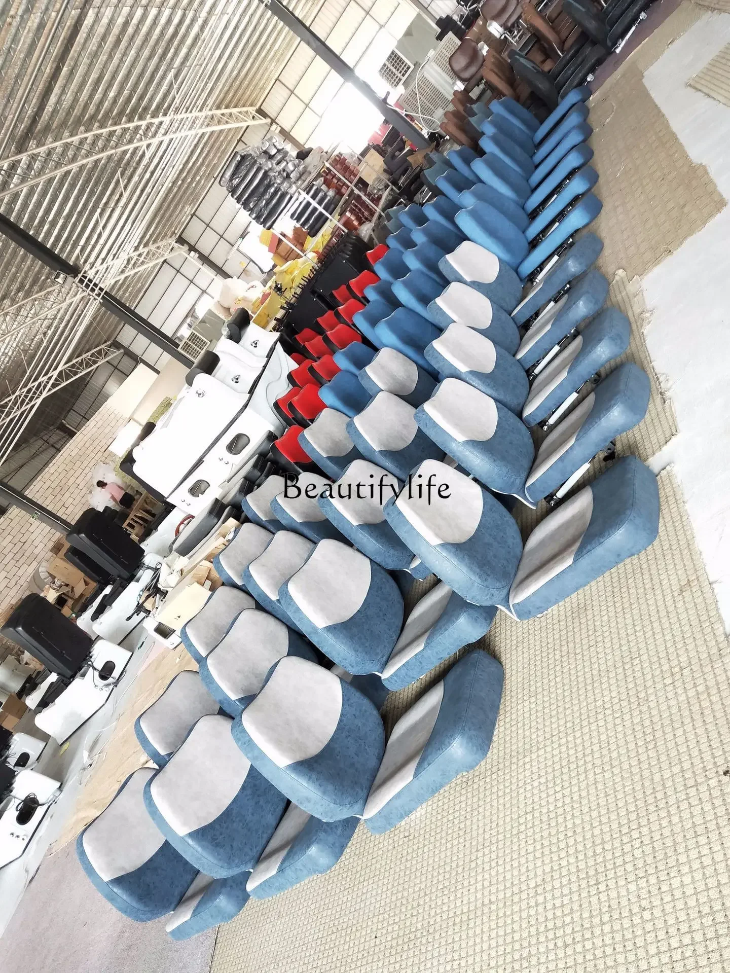 Полулежачий шампунь кровать для парикмахерской специальная смываемая сидячий