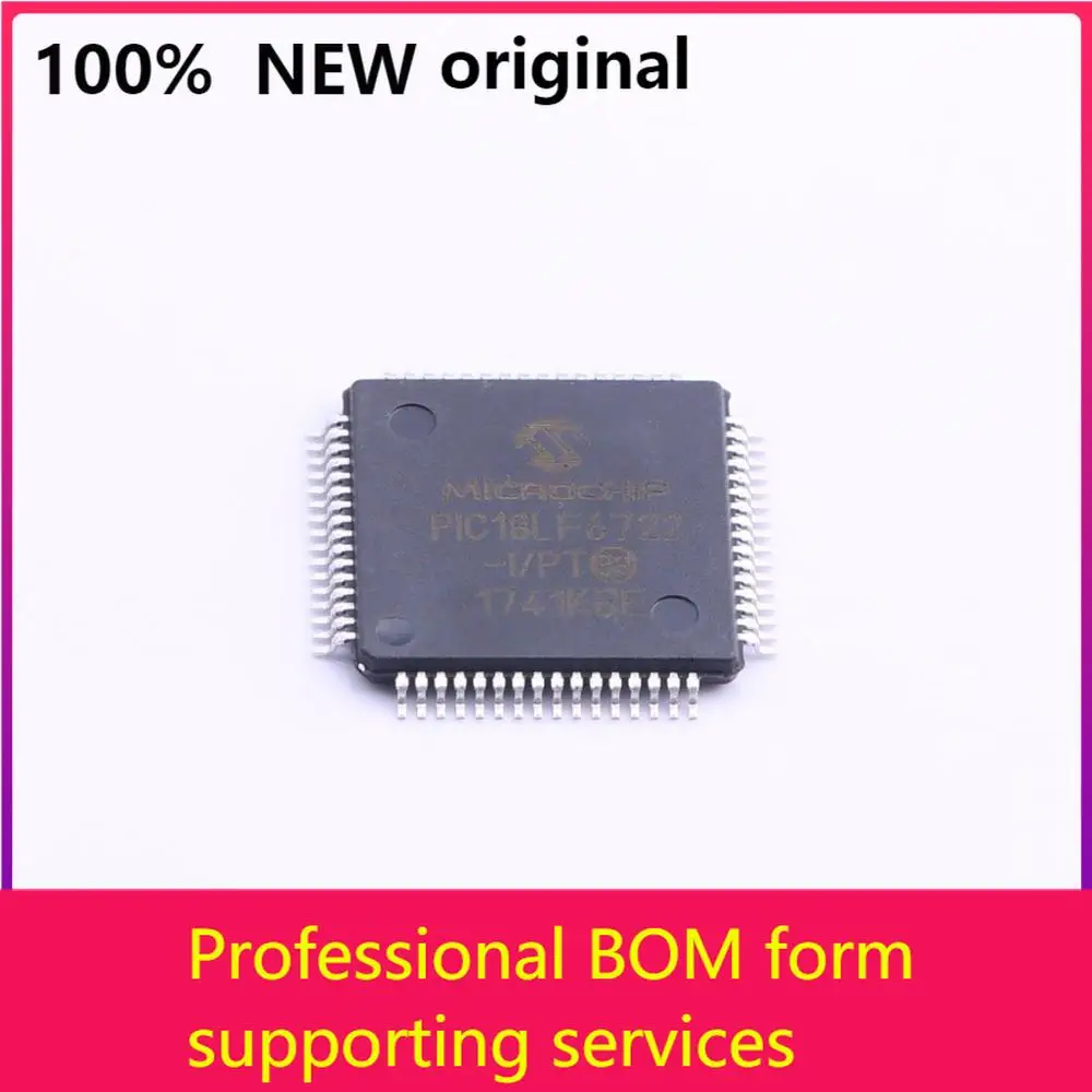 

MCU PIC18LF6722-I/PT PIC18LF6722 ARM Cortex RISC Flash Electronic Component100% original