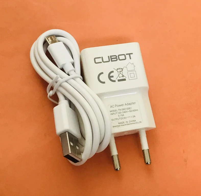 

Original Travel Charger Plug Adapter+ USB Cable for Cubot King Kong MT6580A Quad Core Free shipping