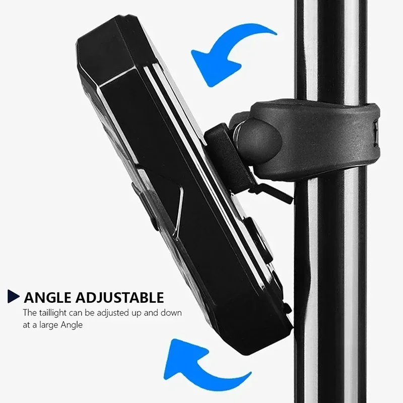 USB перезаряжаемый велосипедный указатель поворота задний фонарь беспроводной