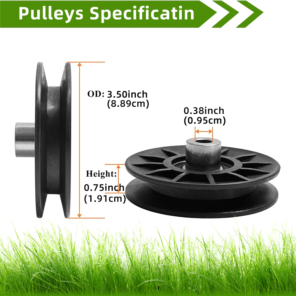 Для косилки John Deere для AYP 532194326 Пулан/Husqvarna/Crafts Man 194326 Натяжной шкив 1шт.