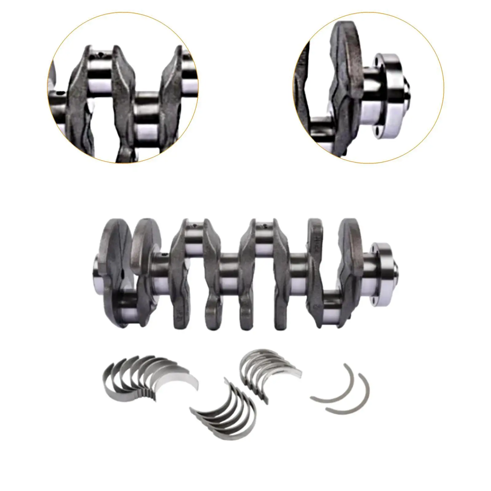 Коленчатый вал двигателя 06H105021M сменный аксессуар простая установка