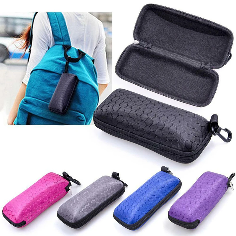 

Eyewear Cases Cover Sunglasses Case For Women Glasses Box With Lanyard Zipper Eyeglass Cases For Men