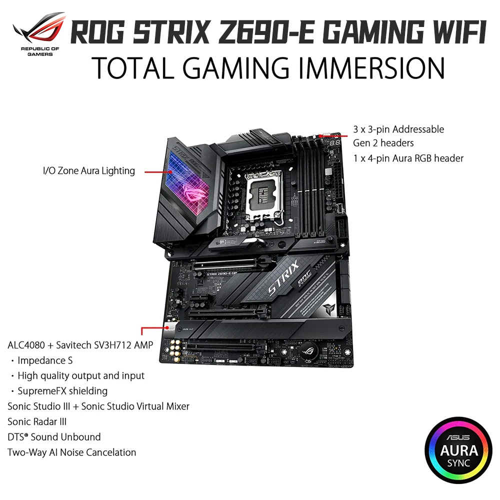 Strix z690 e gaming wifi. Strix z690 e gaming wifi