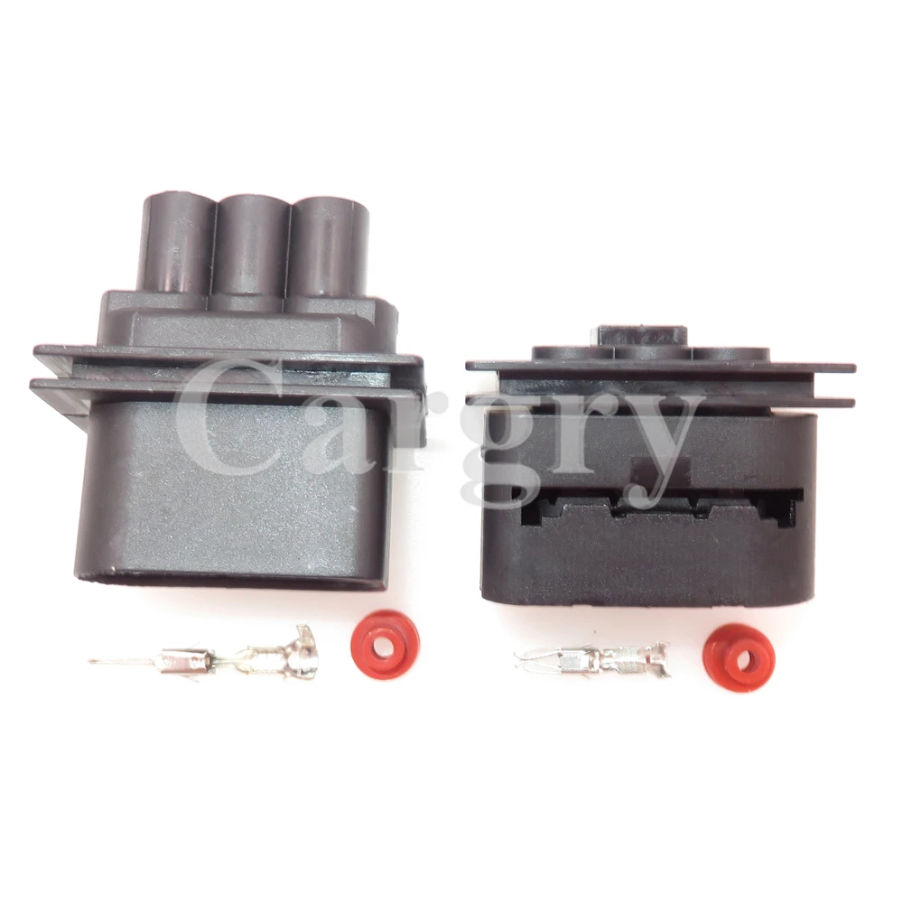 1 комплект 3P 1J0906443 1J0 906 443 1J0 906 233 1J0906233 Автомобильный электронный вентилятор, кабельная розетка, автомобильный радиатор, пластиковый корпус, вилка для VW (art.: 3920bd7664fbb) - 3920bd7664fbb