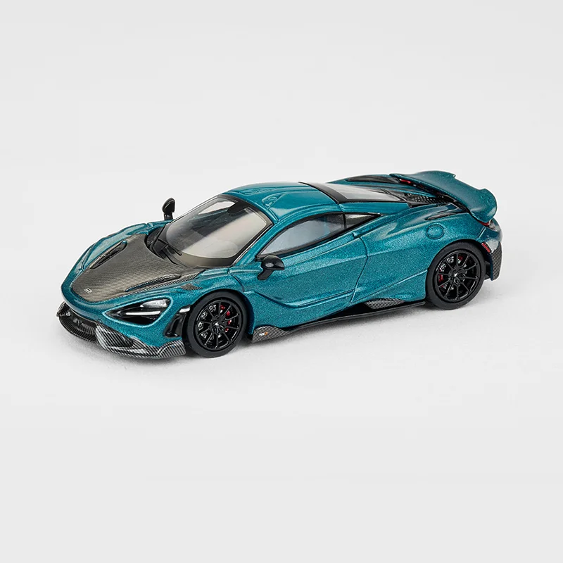 Литая под давлением масштаб 1/64 MASSDI McLare 765LT модель из сплава железная основа