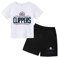 t shirts suit for boys and girls the latest summer 2022 clothing for kids outfits clothes for teenagers nba los angeles clippers