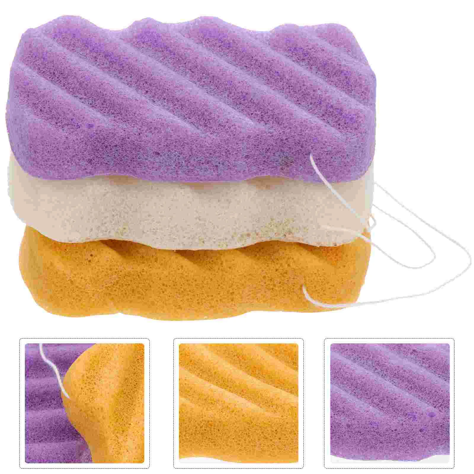 

Sponge Face Sponges Facial Makeup Konjac Cellulose Blending Wash Cleansing Spa Washing Removal Bath Baby Pads Exfoliating Puff