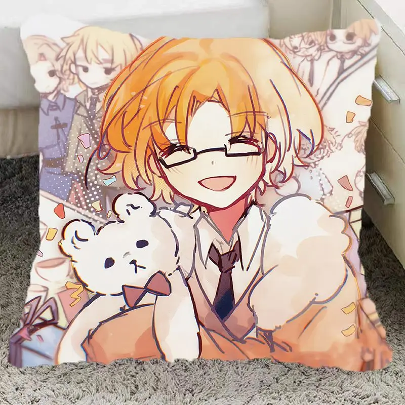Наволочка и подушка с двусторонним принтом из аниме Axis Powers Hetalia 40x40 см