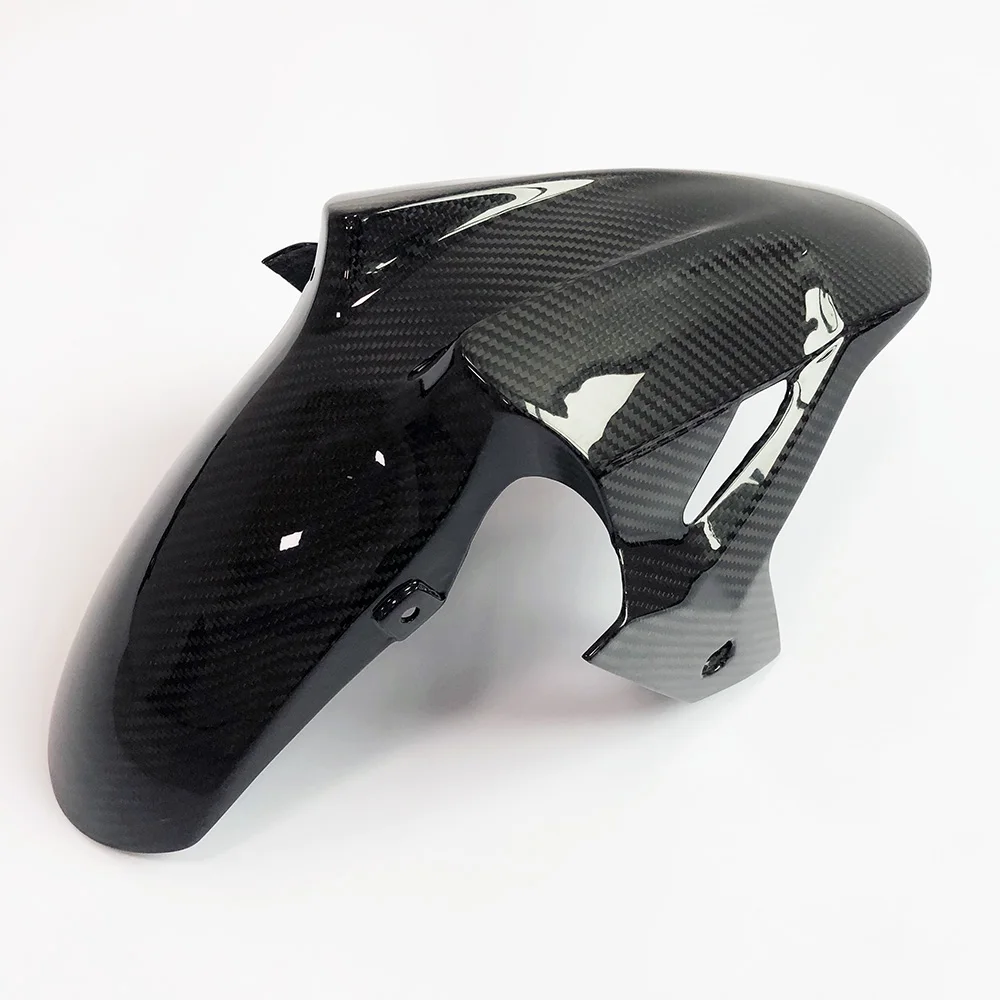 Переднее крыло из сухого углеродного волокна для KAWASAKI NINJA400 2018 + EX400 Ninja250 2019-23