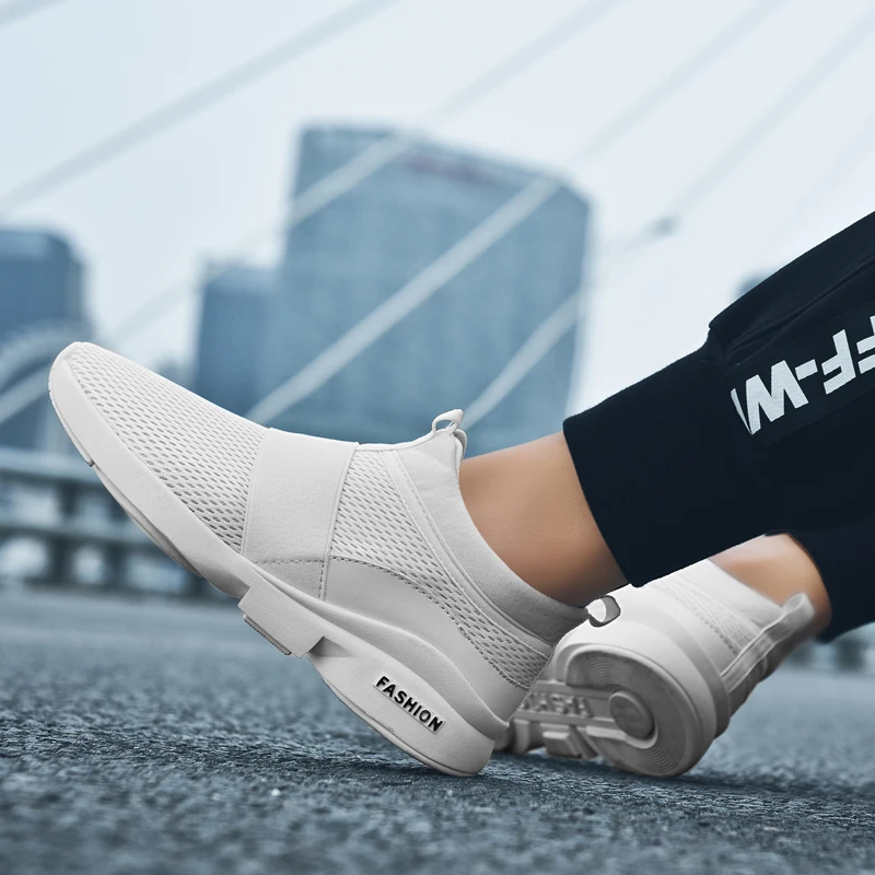 Unisex Running Shoes Lightweight Man Sneakers Women Breathable Street Walking Shoes Casual Gym Training Shoes for Couples 2023