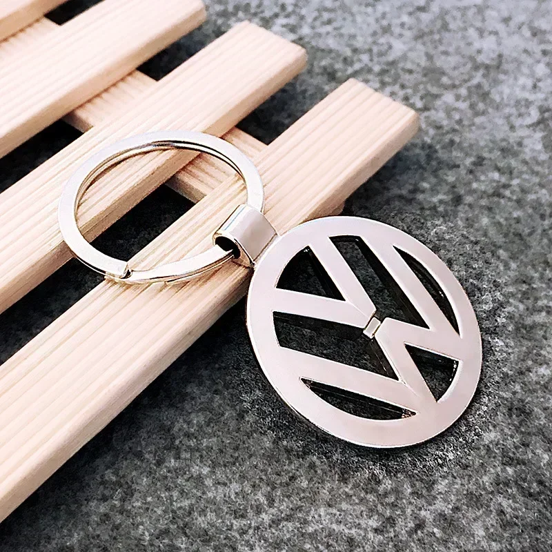 

Металлический автомобильный брелок для ключей, подвеска для ключей для Volkswagen Golf Passat B5 Jetta Lavida Sagitar Touareg Tiguan Polo SR32 CC