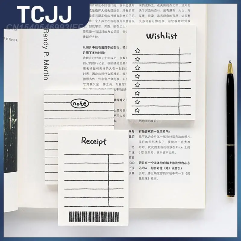 

Однотонная система, простой строчный формат, Оригинальный формат, бумажный блокнот, простой блокнот, Закладка, заметки, удобная записная книжка