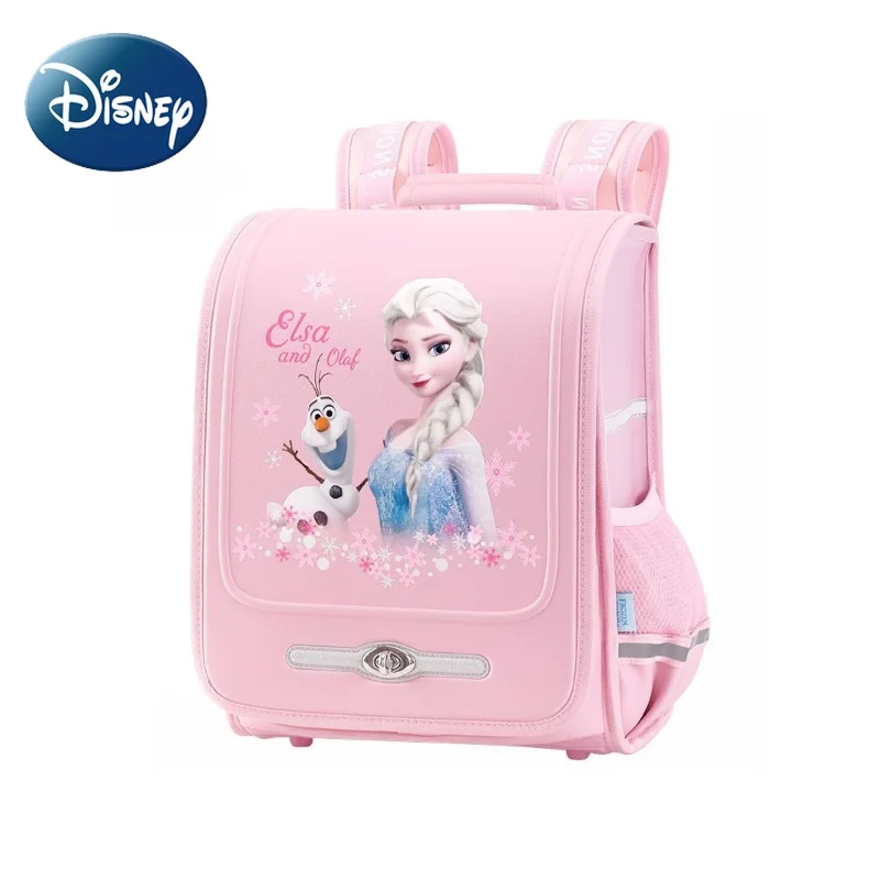 Disney Frozen Student Satchel Large Capacity Girls Backpack for Elementary School Students Kids Bags for Girls Kawaii Backpack