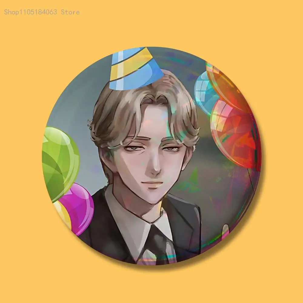 Johan Liebert M-Monster, значки на пуговицах, круглая креативная брошь на булавке, значок для декора сумки, аксессуары для фанатов, подарки для друзей