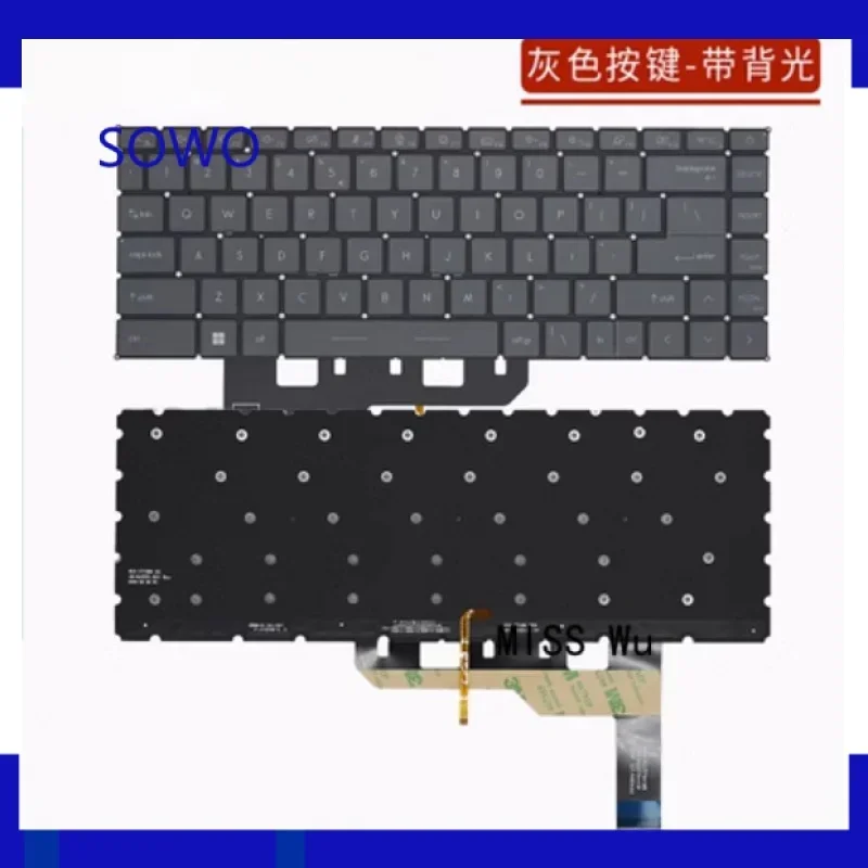 WYORESY новая клавиатура для ноутбука MSI GS66 GE66 P66 GP66 Stealth 10SD 10SF MS-16V3/1541/14C1/14C2 MS-16V1/16V2