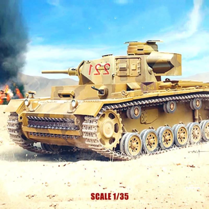 

NXS 1/35 German No. 3 Tank Model Resin Model Kit Resin Military Model Assembled Model