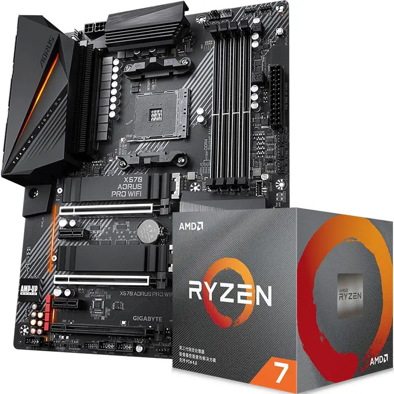 

X570 Aorus Pro WiFi Motherboard Ruilong 7 3700x Board