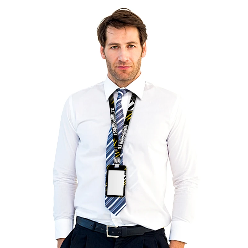 Индивидуальные держатели бейджей с ремешками для студентов/бизнеса/персонала